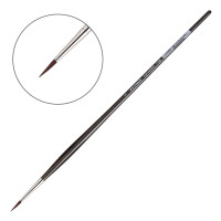 Кисть синтетика круглая DaVinci 7785, Red-brown synthetic fibre №4