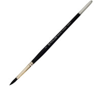 Пензель білка кругла Classic KOLOS серія 3049R № 5 коротка ручка KOLOS