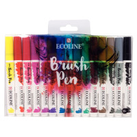 Набор кистей-ручек Ecoline Brushpen 15 шт Royal Talens
