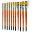 Пензель синтетика плоский KOLOS Carrot 1097F №4