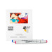 Комплект маркерів SketchMarker Pop Art Style - Поп Арт 48 шт. (В пластик. Кейсі), SM-48POPART