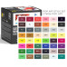 Комплект маркерів SketchMarker Brush Pop Art Style - Поп Арт 48 шт. (В пластик. Кейсі), SMB-48POPART