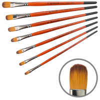 Пензель синтетика овальна KOLOS Carrot 1097FR №10