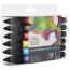 Акварельные маркеры Winsor Newton Watercolor Markers набор 12 шт. артикул 0290165