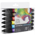 Акварельні маркери Winsor Newton Watercolor Markers набір 12 шт. артикул 0290165