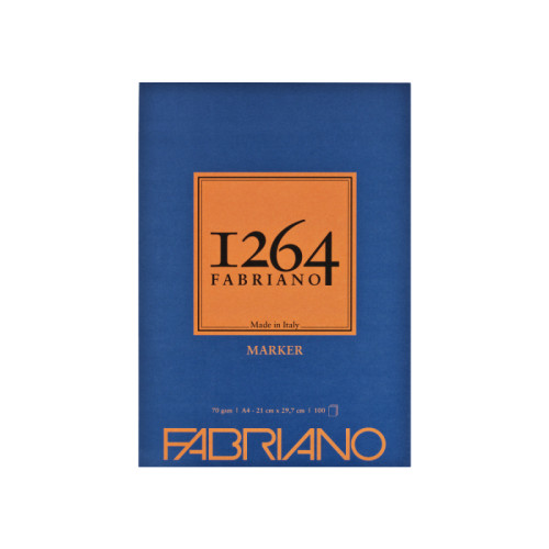 Склейка для маркеров Fabriano 1264 формат А4, 70г / м2, 100 листов