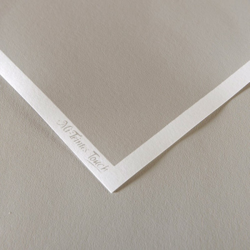 Бумага для пастели Canson TOUCH Mi-Teintes 350 гр, 50x65 см, 122 Flannel grey (Серый Фланелевый)