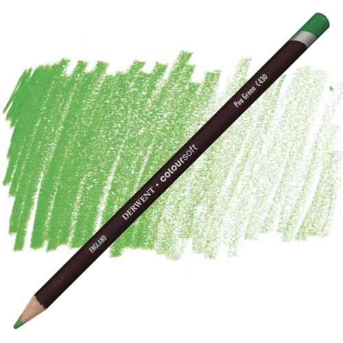 Карандаш цветной Derwent Coloursoft Зеленый горох С430
