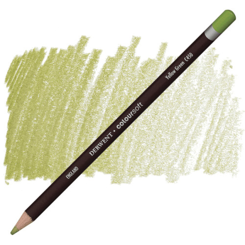 Карандаш цветной Derwent Coloursoft Желто-зеленый С450