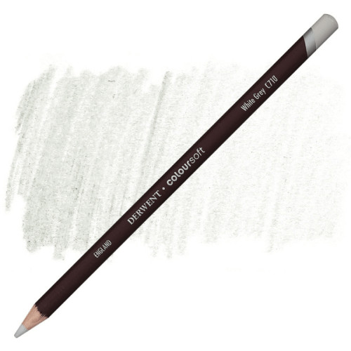 Олівець кольоровий Derwent Coloursoft Світло-сірий С710