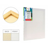 Холст на подрамнике хлопок 60х60 см, мелкое зерно 220г/м2, акрил ROSA Studio