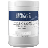 Ґрунт акриловий Acrylic Gesso, Lefranc 0,5 л арт 300658