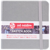 Скетчбук для графіки Art Creation 140 г/м2, 12х12 см, 80 л.