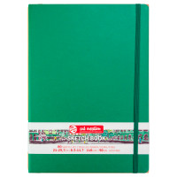 Скетчбук для графіки Art Creation 140 г/м2, 21х29, 7 см, 80 л Forest Green