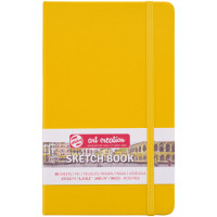 Скетчбук для графики Art Creation 140 г/м2, 13х21 см, 80 л Golden Yellow