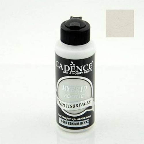 Акриловая краска Cadence Hybrid Acrylic Multisurfaces 120 мл Ancient White Белый а HM0101_03