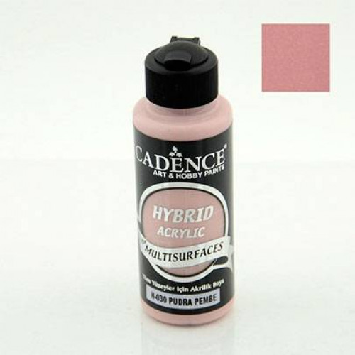 Акрилова фарба Cadence Hybrid Acrylic Multisurfaces 120 мл Powder Pink Пудрове HM0101_30