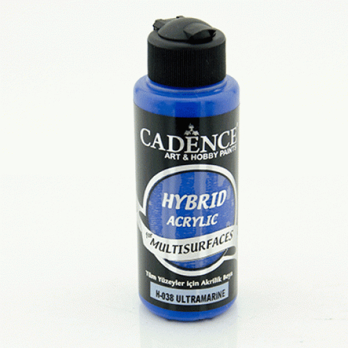 Акриловая краска Cadence Hybrid Acrylic Multisurfaces 120 мл Ultramarine Blue Ульта HM0101_38