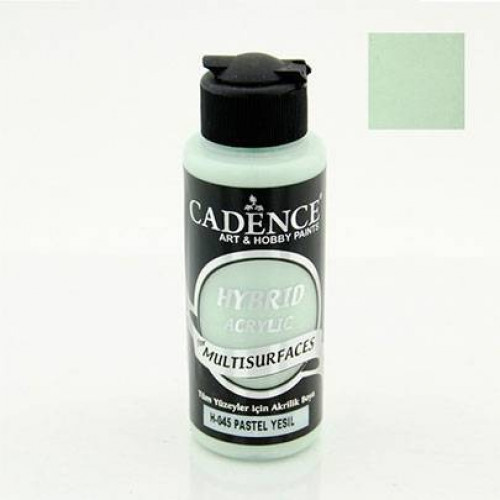 Акрилова фарба Cadence Hybrid Acrylic Multisurfaces 120 мл Pastel Green Пастельні HM0101_45
