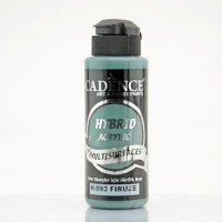 Акрилова фарба для всіх поверхонь Hybrid Acrylic Cadence 120 мл Turquoise Бірюза