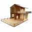 Ляльковий будиночок Техас з терасою, МДФ, 46х52х60 см, ROSA TALENT