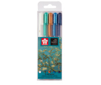 Набір гелевих ручок Sakura Gelly Roll Van Gogh Museum, 5 шт POXPGBMIX5