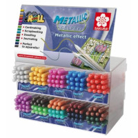 Дисплей с наполнением гелевых ручек Metallic, 150 шт, пластик, Sakura