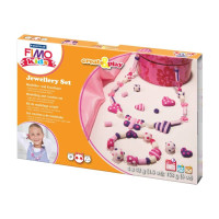 Набір для створення прикрас Fimo kids, Серця, 4 кол.*42 г, Fimo