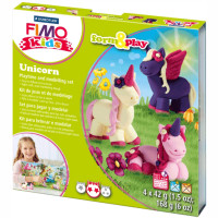 Набір пластики Fimo kids, Unicorn, 4 кол.*42 г, Fimo