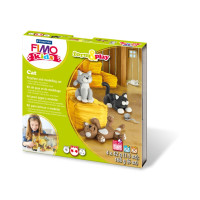 Набор пластики Fimo kids, Кошки, 4 цв.*42 г, Fimo