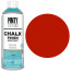 Фарба-аерозоль на водній основі Chalk-finish, Червоний оксамит, 400 мл, PINTYPLUS