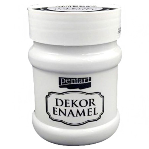 Краска акриловая Dekor Enamel, глянцевая, Белая кантри, 230мл, Pentart
