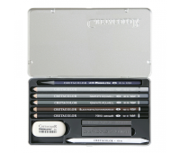 Набор графитных карандашей Artino Graphite, 10 шт., мет. коробка, Cretacolor