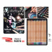 Набор цветных карандашей, MEGACOLOR THE BRILLIANTS, 12 шт., мет. коробка, металлики, Cretacolor