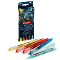 Набір кольорових ручок лайнерів Derwent PAINT PEN PALETTE №1, 5 шт 2305518