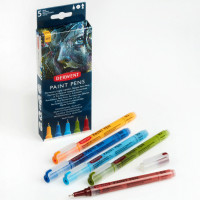 Набор цветных ручек лайнеров Derwent PAINT PEN PALETTE №2, 5 шт 2305519