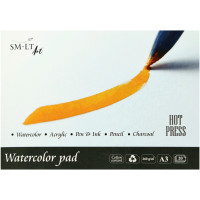 Склейка для акварели HP А3, 260г/м2, 20л, SMILTAINIS