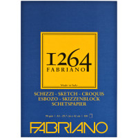 Склейка для малюнку та ескізів 1264 А3, 90г/м2, 100л, слонова кістка, Fabriano