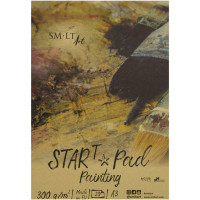 Склейка STAR T (mixed media) А3, 300г/м2, 20л, SMILTAINIS