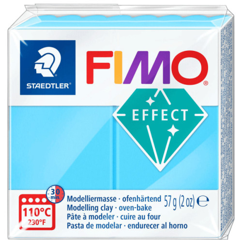 Пластика Fimo Effect Блакитна неонова 57 г