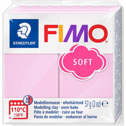 Пластика Fimo Effect Рожева пастельна 57 г