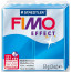 Пластика Fimo Effect Синяя полупрозрачная 57 г