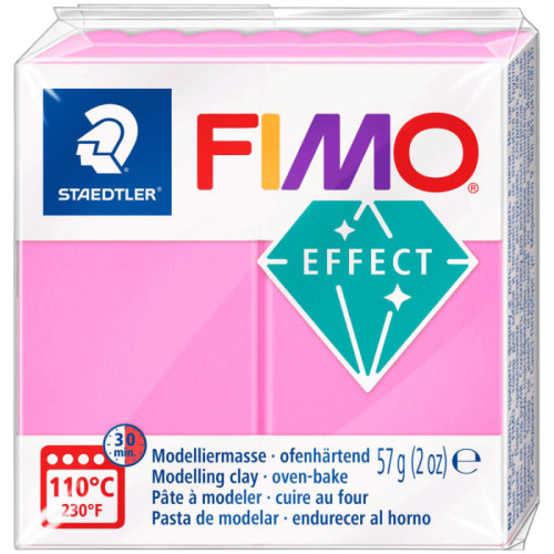 Пластика Fimo Effect Фуксия неоновая 57 г