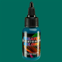 Краска для аэрографии Createx Illustration непрозрачная, Зелёный, 30 мл, 5077-01