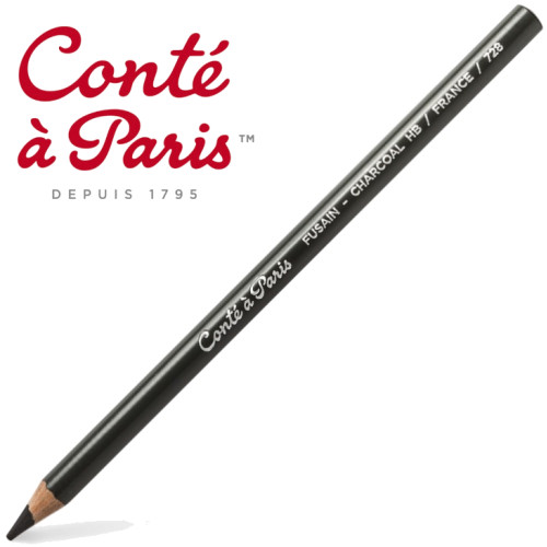 Карандаш угольный Conte Black lead pencil Charcoal B арт 500123