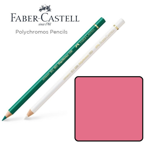 Олівець кольоровий Polychromos Faber-Castell 124 рожевий кармін 110124