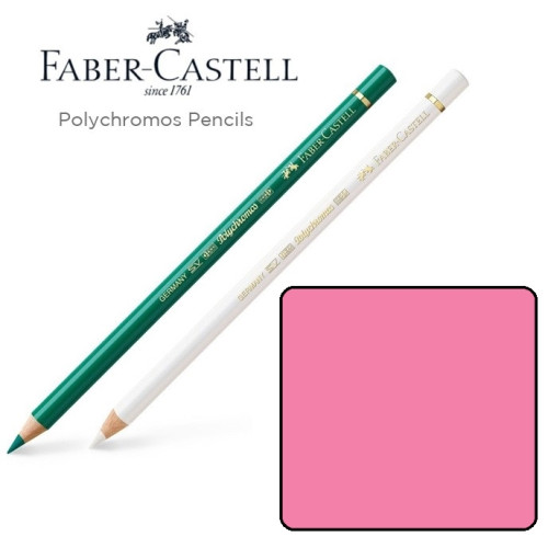 Олівець кольоровий Faber-Castell POLYCHROMOS колір світло-пурпурний №128 (Light Pink Purple), 110128