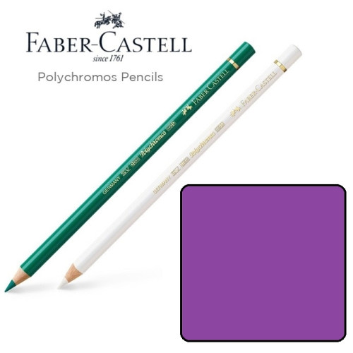 Карандаш цветной Polychromos Faber-Castell 136 пурпурный-фиолетовый 110136