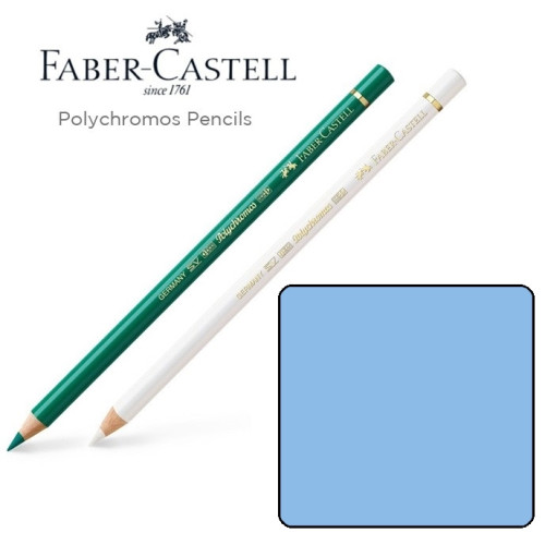 Олівець кольоровий Faber-Castell POLYCHROMOS світлий ультрамарин №140 (Light Ultramarine), 110140