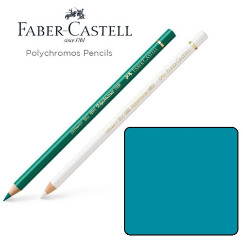 Олівець кольоровий Faber-Castell POLYCHROMOS колір синювато-бірюзовий №149 (Bluish Turquoise), 110149